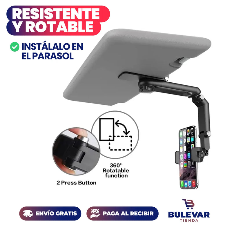 SOPORTE DE CELULAR PARA CARRO MULTIFUNCIONAL