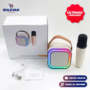 PARLANTE KARAOKE CON MICRÓFONO INALÁMBRICO