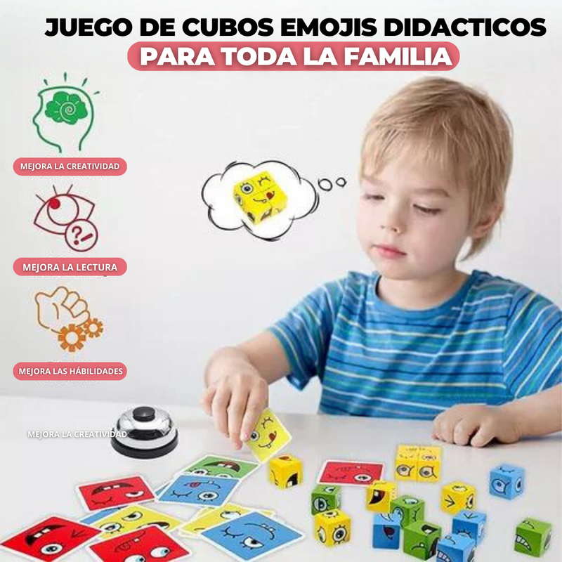 JUEGO DIDÁCTICO DE EMOJI PARA TODA LA FAMILIA