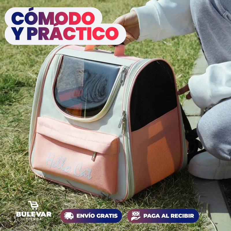 MORRAL PORTÁTIL PARA SALIR CON MASCOTAS