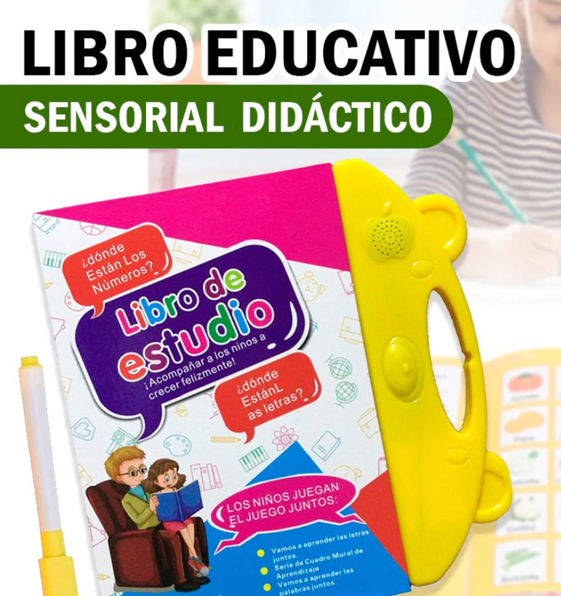 LIBRO EDUCATIVO SENSORIAL DIDÁCTICO 👩‍🏫