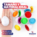 JUGUETE MONTESSORI EN FORMA DE HUEVO