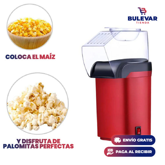 MÁQUINA DE AIRE CALIENTE PARA HACER CRISPETAS, PALOMITAS DE MAÍZ