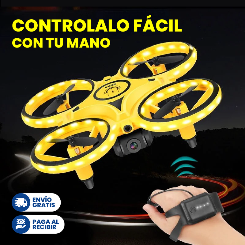 MINI DRON DE INDUCCIÓN CON CONTROL REMOTO