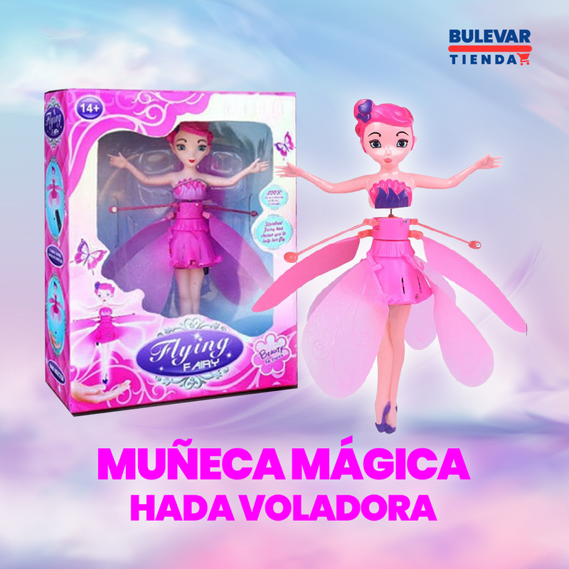 MUÑECA MÁGICA HADA VOLADORA DE INDUCCIÓN