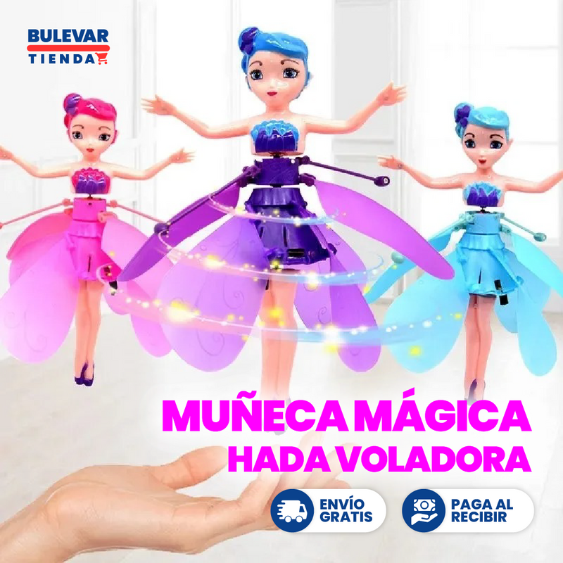 MUÑECA MÁGICA HADA VOLADORA DE INDUCCIÓN