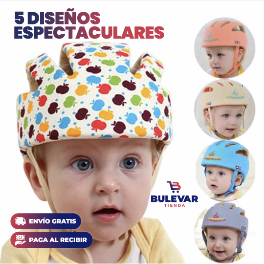 CASCO DE SEGURIDAD PARA BEBÉS