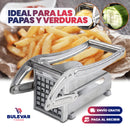 CORTADORA DE PAPAS MULTIFUNCIÓN DE ACERO INOXIDABLE