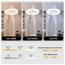 LUZ LED DE VENTILADOR CON FRAGANCIA