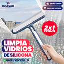 PROMO 2X1 LIMPIA VIDRIOS DE SILICONA CON CEPILLO