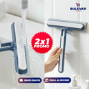 PROMO 2X1 LIMPIA VIDRIOS DE SILICONA CON CEPILLO