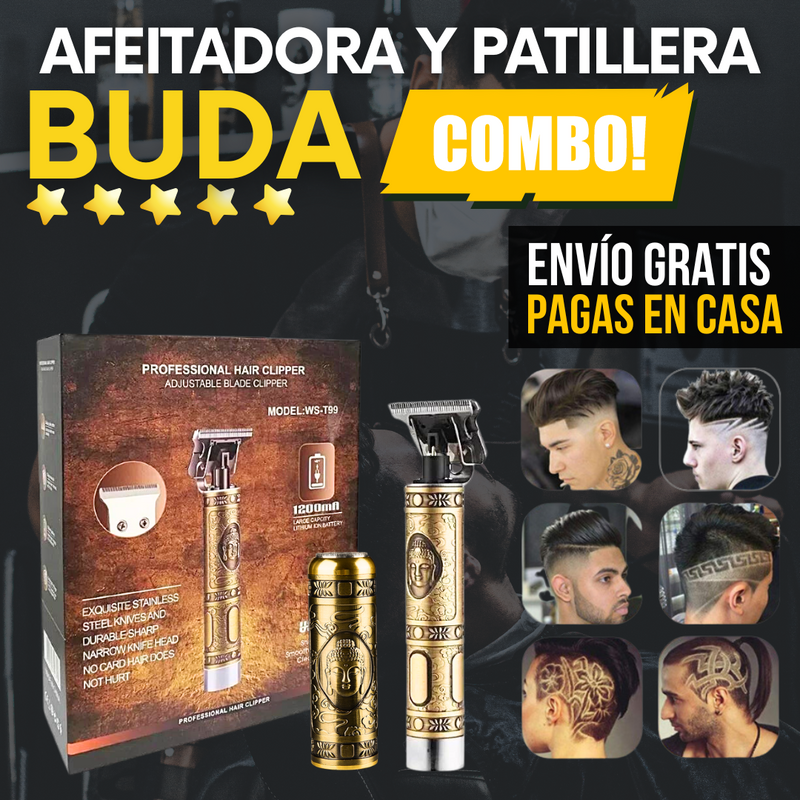 COMBO PATILLERA Y AFEITADORA PROFESIONAL BUDA