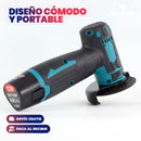 PULIDORA, CORTADORA, AMOLADORA ANGULAR INALÁMBRICA