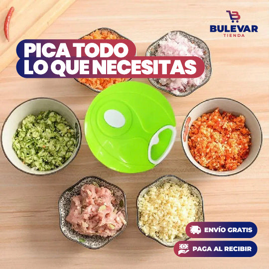 TRITURADORA MANUAL DE ALIMENTOS - PICA TODO