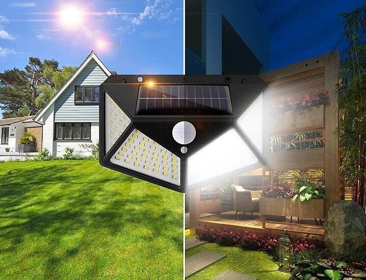 LAMPARA SOLAR LED CON SENSOR®